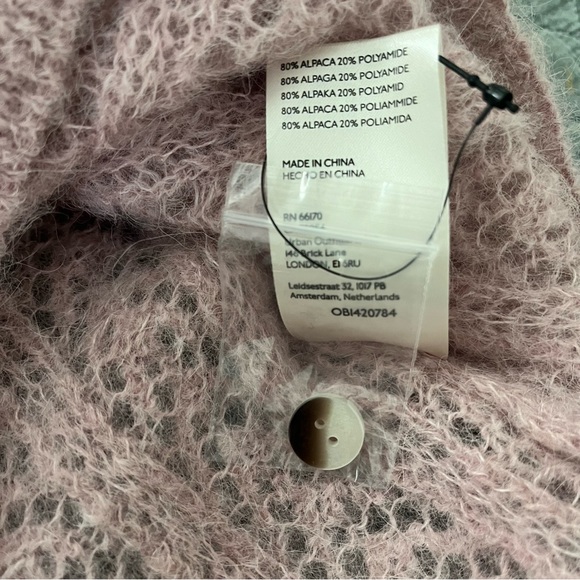 NWOT, Free People Amelia Alpaca Blend Cardigan, Sz S - Picture 12 of 13